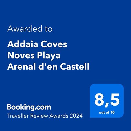Addaia Coves Noves Playa Arenal D'En Castell Apartamento Es Mercadal Exterior foto